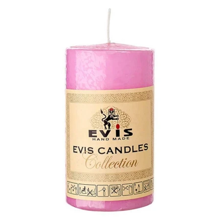 Свеча парафин цилиндрическая d6см h10см розовая (8) Свеча парафин цилиндрическая d6см h10см розовая (8)