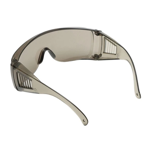 Очки защитные пластик Исток открытого типа Классик дымчатые  (1)