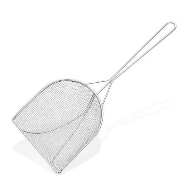 Сито-совок 19см нерж.сталь с ручкой 27,5см JC-18176 (100)