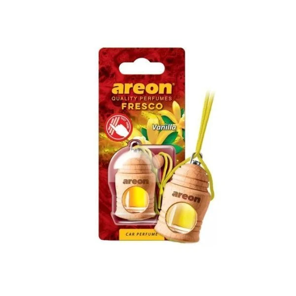Ароматизатор подвесной деревянный бочонок Areon FRESCO  Vanilla (Ваниль) 3800034955997