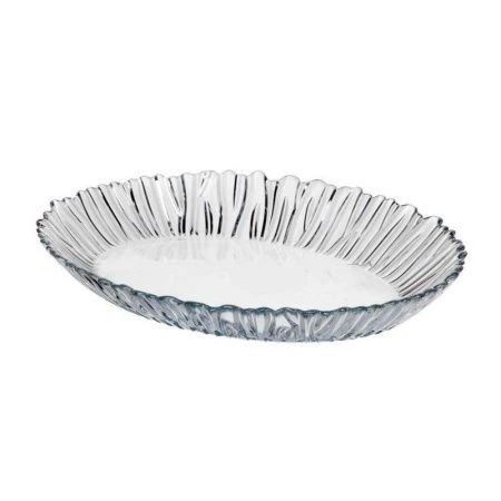 Блюдо 330*250мм стекло АВРОРА овальное без п/у (6)