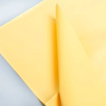 Пленка матовая полипропилен набор 10 листов 60мкм 58*58см манго (10)