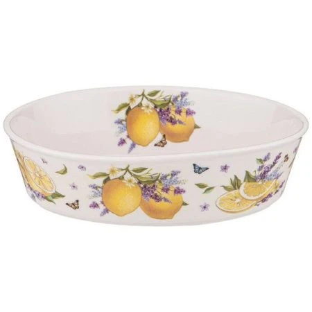 Салатник 17,5*12,5*5см фарфор ПРОВАНС ЛИМОНЫ (36)