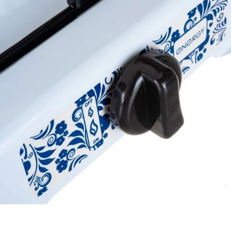 Плита газовая металл 3600Вт 1 конфорка белая EN-209A (5)