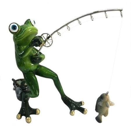 яяяФигурка Лягушка 14,5*7,8*15см (24)