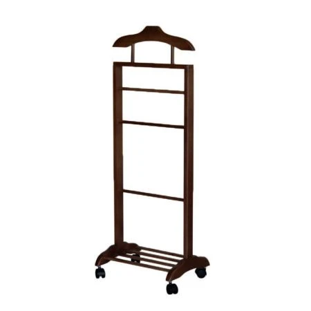 Вешалка напольная костюмная 35*45*113см дерево темный орех №4 арт.V02-МТ002 (5)