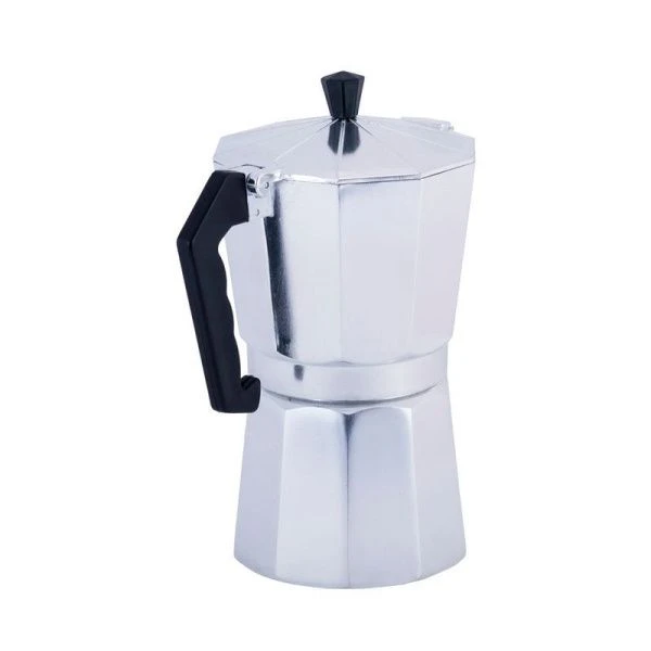 Кофеварка гейзерная 450мл на 9 чашек алюминий арт.2502 (24)