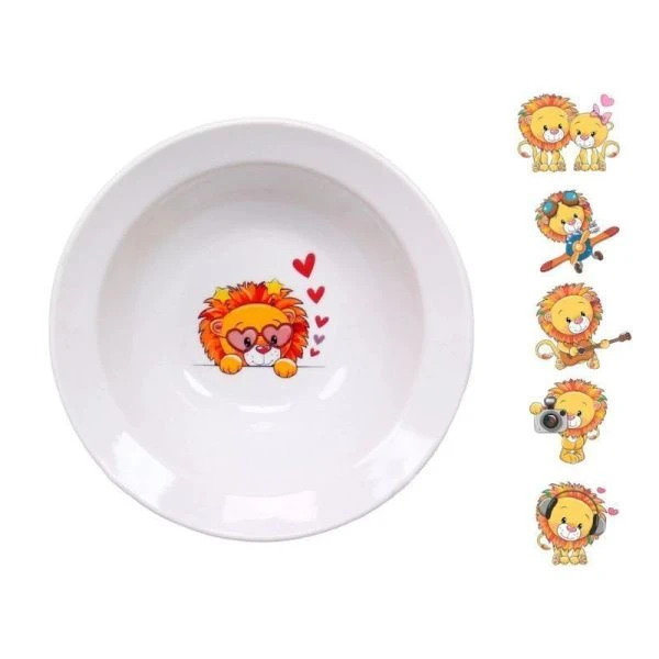 Миска детская 300мл фарфор ЛЬВЯТА (12)