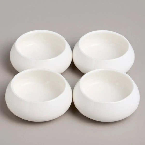 Салатники набор 4шт 300мл фарфор FASHION (12)