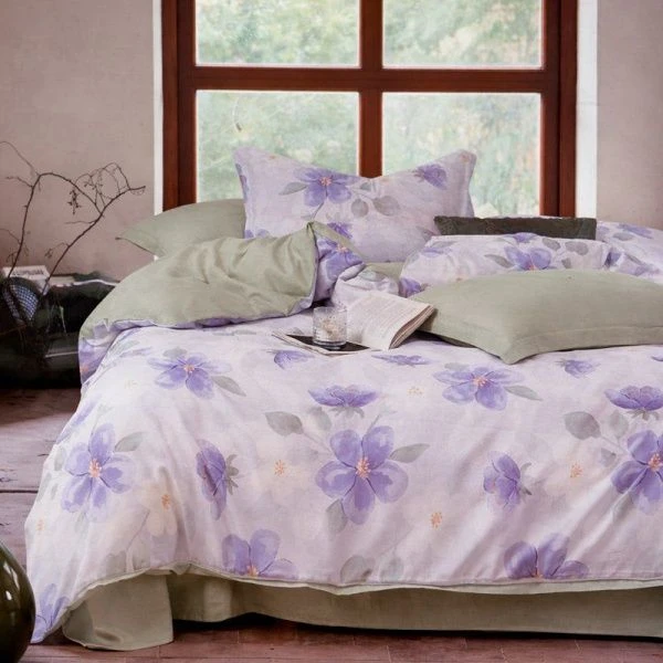 КПБ 2сп сатин Твил с европростыней резинка (Т29-0424)