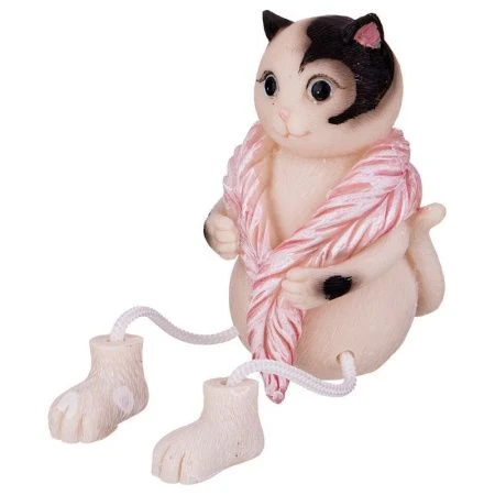 яяяФигурка Кошка полистоун 13*6*5см (6/96)