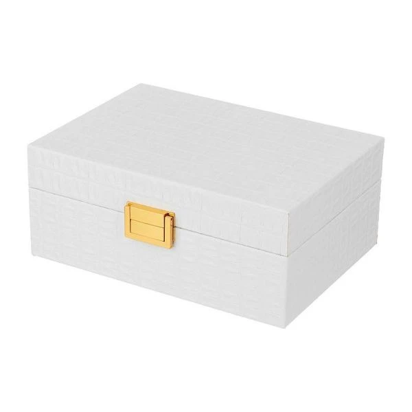 Шкатулка для украшений 20,3*14,5*8см МДФ/пластик (12)