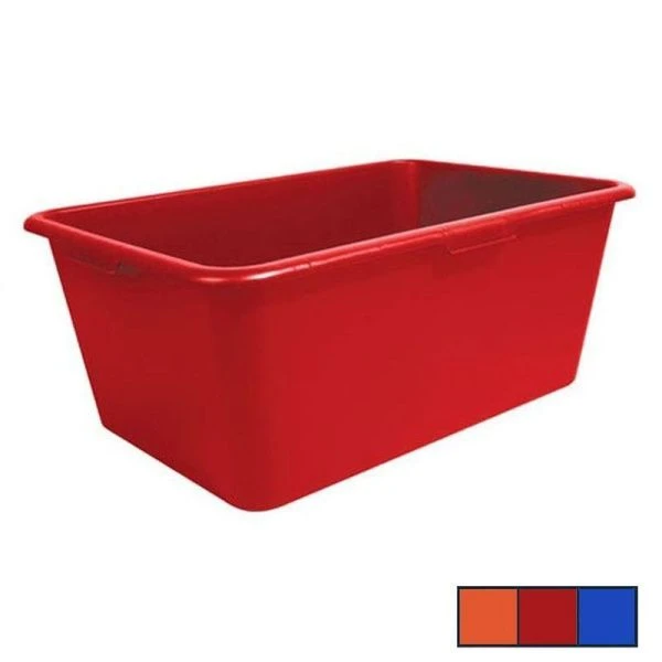 Таз 40л пластик садовый цветной прямоугольный (1) Таз 40л пластик садовый цветной прямоугольный (1)