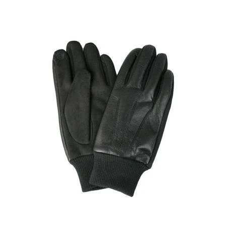 Перчатки экокожа на резинке 5009