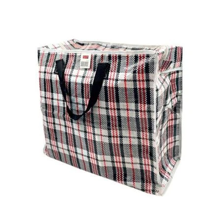 Сумка хозяйственная 40*36*20см полипропилен Клетка TUZ 101 (12/144)
