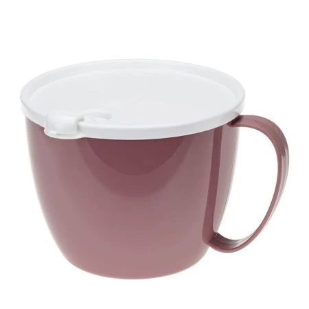 Контейнер-кружка для бульона 700мл пластик Ягодный (16)
