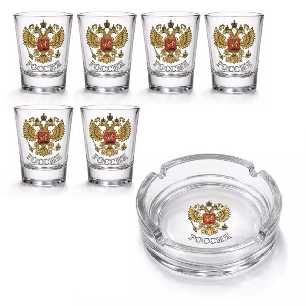 Набор подарочный стекло Герб