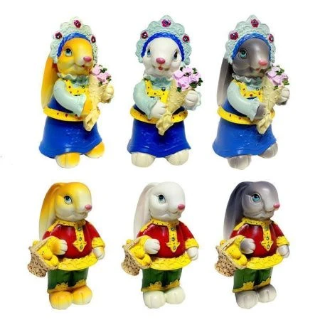 Фигурка Кролик / Заяц 6*7*12см 6 видов