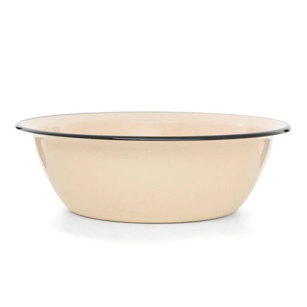 Миска 3,5л эмаль Жемчужная (10)