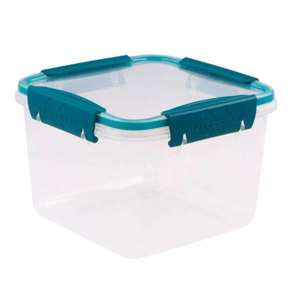 Контейнер пищевой 1,7л пластик Butterfly BRIGHT герметичный хвоя 156*156*111мм (8)