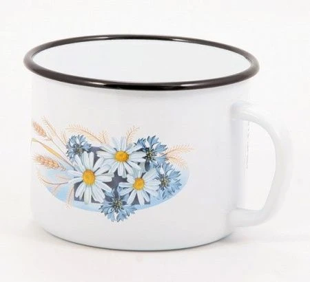 Кружка 1л эмаль ЛЕТО С-0107/4 (8)