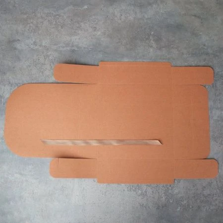 Коробка подарочная 24*24*6см крафт складная 0519-8/C (12/600)