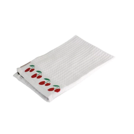 Полотенце кухонное 40*60см вафельное Вишня 280гр Полотенце кухонное 40*60см вафельное Вишня 280гр