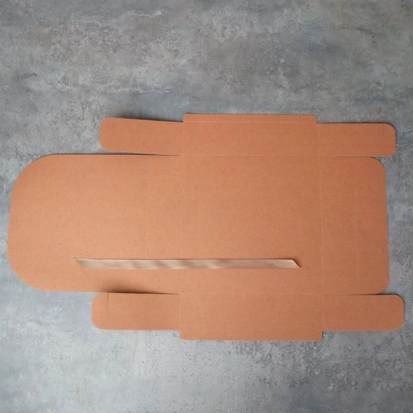 Коробка подарочная 24*24*6см крафт складная 0519-8/C (12/600)