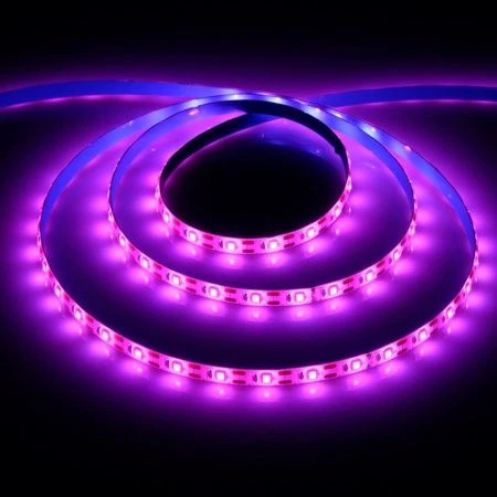 Фитолента светодиодная мультиспектральня 2м,5В,SMD5050, IP65,10.3Вт,60 LED/м, USB Luazon (100)