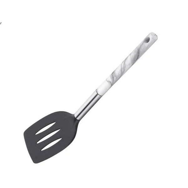 Лопатка кулинарная 33,8*8,8см нейлон OTTIMO с прорезями мет.ручка 93-TO-OT-04 (100)