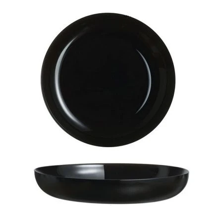 Блюдо для кускуса 21см стеклокерамика ФРЕНДС ТАЙМ БЛЭК P6361 (12)