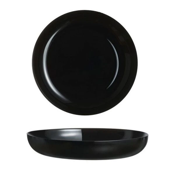 Блюдо для кускуса 21см стеклокерамика ФРЕНДС ТАЙМ БЛЭК P6361 (12)