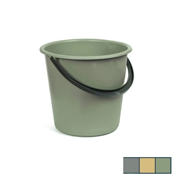 Ведро 10л пластик мерное эконом (микс) пищевое (450/1) (10)