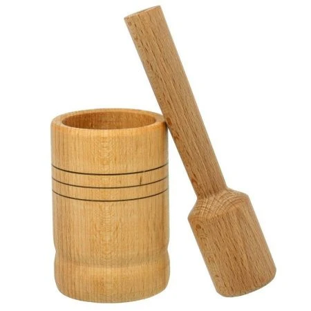 Ступка с пестиком 23см дерево 40-41 (60)