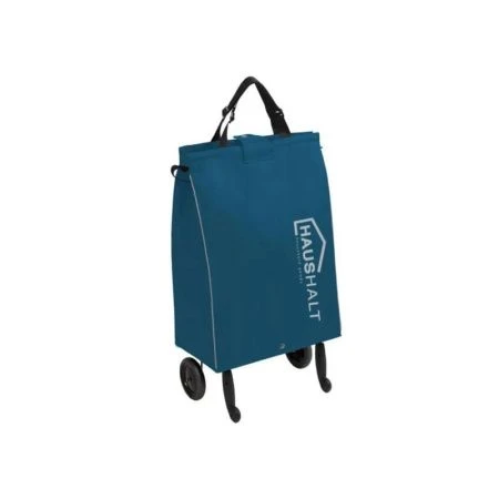 Сумка-тележка на колесах металл/текстиль морская волна СХ3/3 (4)