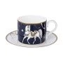 Чайный набор 2пр фарфор Horse club на 1 персону 300мл (36)