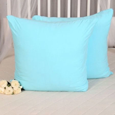 Наволочка 70*70 трикотаж Бирюза