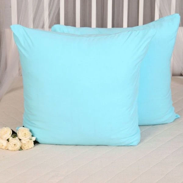 Наволочка 70*70 трикотаж Бирюза