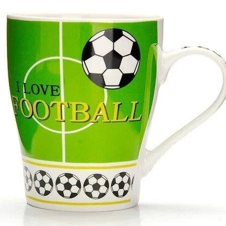 Кружка 340мл фарфор ФУТБОЛ подар.уп LR26657-3 (48)