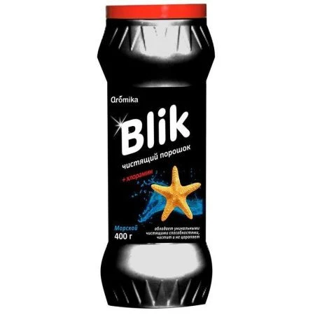 Чистящий порошок 400г BLIK МОРСКОЙ (20) Чистящий порошок 400г BLIK МОРСКОЙ (20)