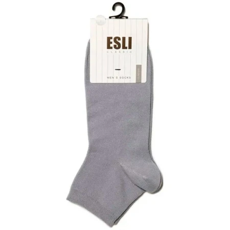 Носки муж. E CLASSIC (короткие) 14С-120СПЕ, р.27-29, 000 серый
