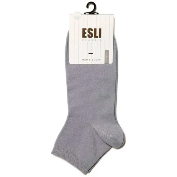 Носки муж. E CLASSIC (короткие) 14С-120СПЕ, р.27-29, 000 серый