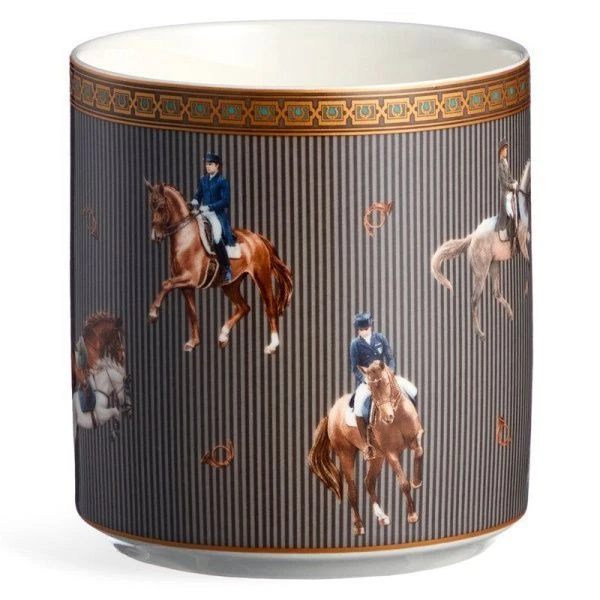 Кружка 400мл фарфор Horse club (36)