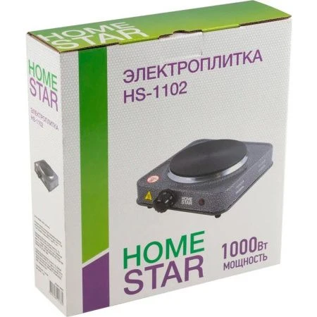 Электроплитка HOMESTAR HS-1102, чугун