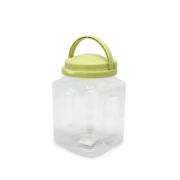 Банка 2л ПЭТ Verona квадратная салатовый (12) 221107120/04