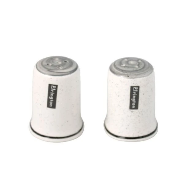 Набор для специй 2пр (солонка, перечница) керамика Аэрография ГРАФИТОВЫЙ БРИЗ (36)