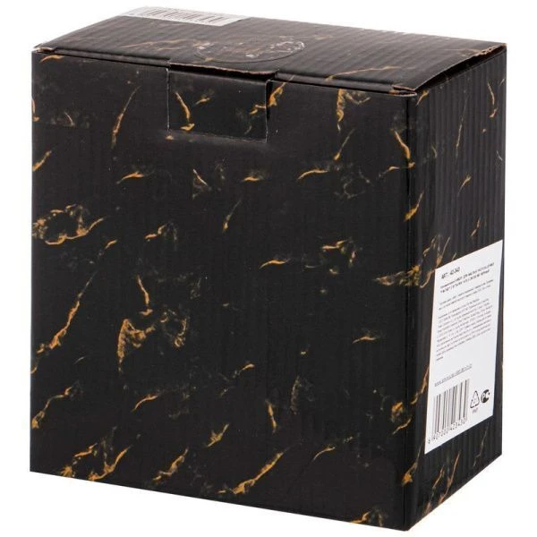 Набор для масла и уксуса 2пр 200мл 14*6,5см фарфор FANTASY черный (24)