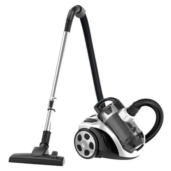 Пылесос циклонный 800Вт, емкость 3л, моющийся HEPA-фильтр, черно-серый (1)