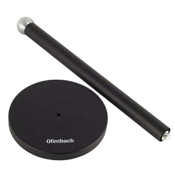 Держатель для бумажных полотенец 34*15см нерж.сталь матовый черный арт.100900 (12)