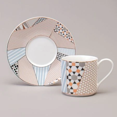 Чайный набор 12пр фарфор TOP STYLE на 6 персон 250мл